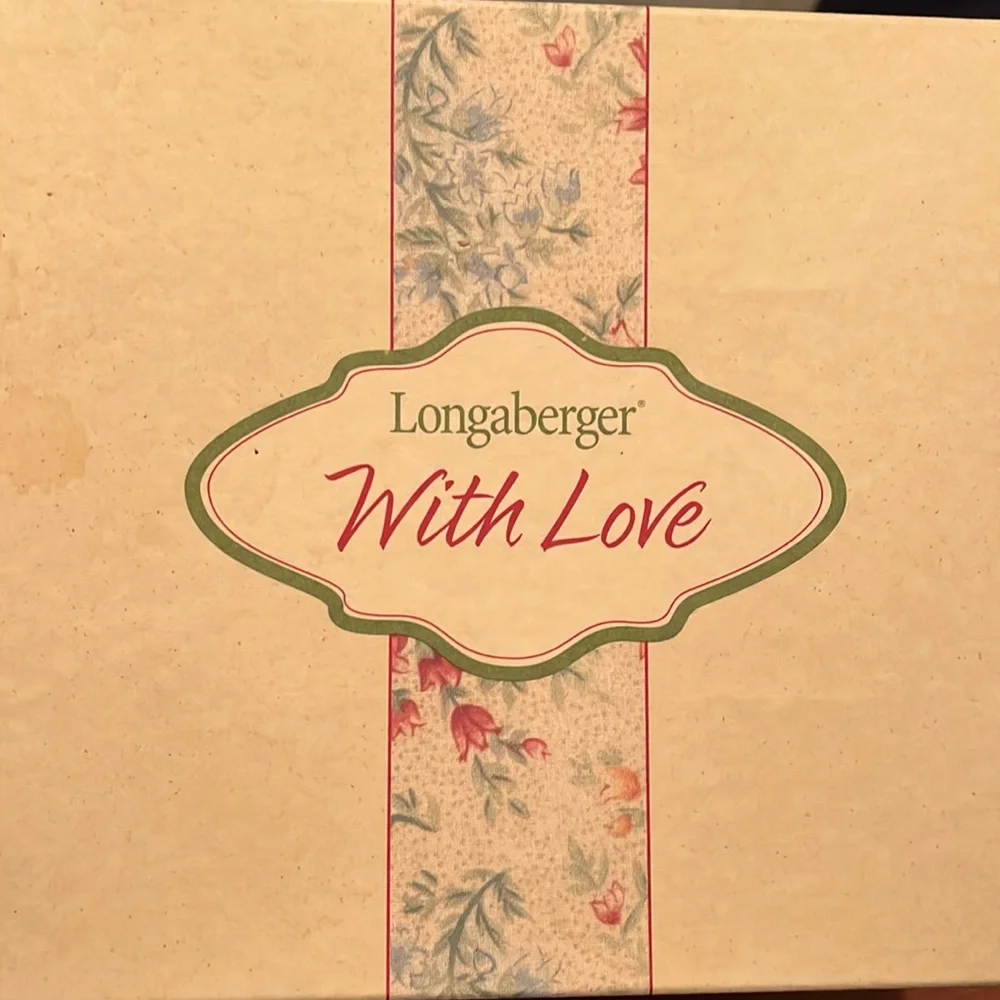 Longaberger With Love 2001 Mothers Day basket